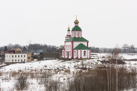 Prophet Elijahs Church in Suzdal, built in 1744のeditorial素材