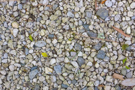large gravel texture or backgroundの写真素材