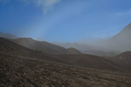 dessert around Mount Bromoの写真素材