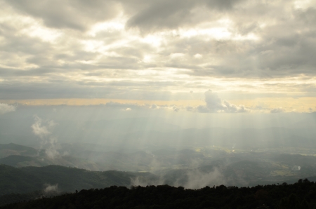 mountain in Chiang Maiの写真素材
