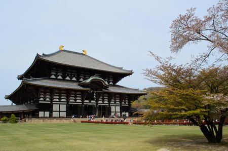 Todai ji temple, Naraのeditorial素材