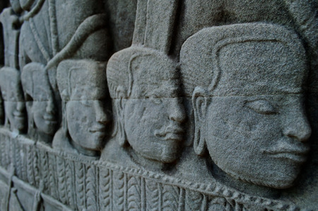 sculpture of army at Bayonの写真素材