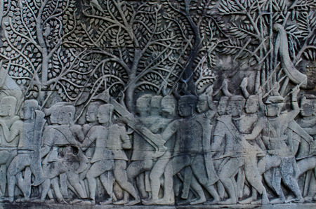 sculpture of army at Bayonの写真素材