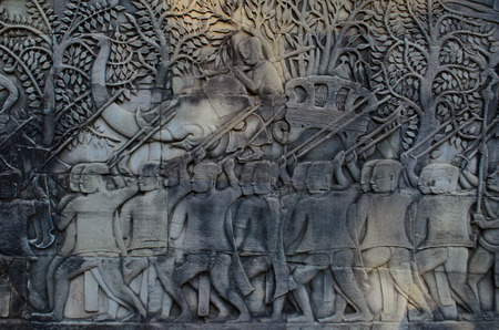sculpture of army at Bayonの写真素材