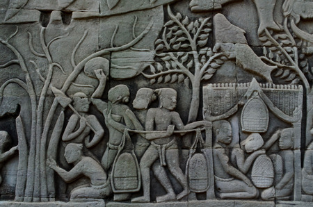 sculpture of kitchen at Bayonの写真素材