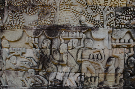 sculpture of celebration at Bayonの写真素材