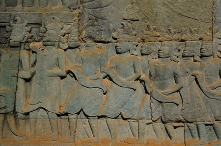 sculpture of army at Bayonの写真素材