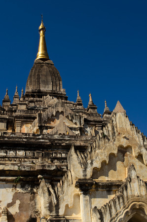 Gawdawpalin Pagoda in Bagan, Myanmarの写真素材