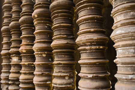 window of Ta Keo, Angkor Watの写真素材