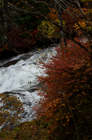 Ryuzu waterfallの写真素材