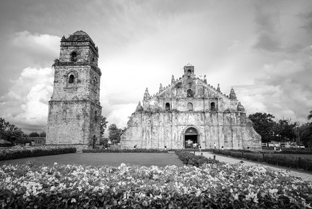 Paoay Church Ilocos Norte Philippines.の写真素材