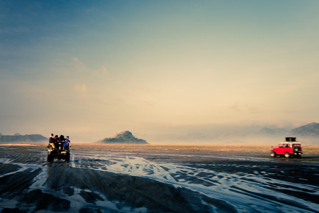 Beautiful scenery on our way to Mt. Pinatubo summit. Circa 2015の写真素材