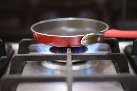 Cooking food at the kitchen.の写真素材