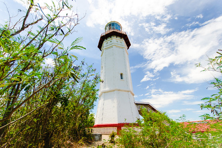 Cape Bojeador Lighthouse, Burgos, Ilocos Norte, Philippines.のeditorial素材