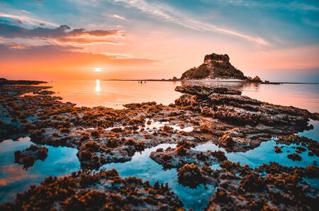 Sombrero Island, San Pascual, Masbate, Philippines. Circa April 2019.