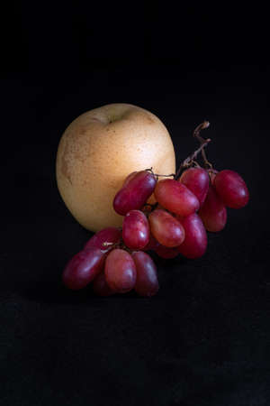 Assorted tropical fruits to welcome the new year.の写真素材