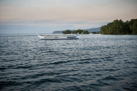 Beautiful seascape at the beach of Lian, Batangas.の写真素材