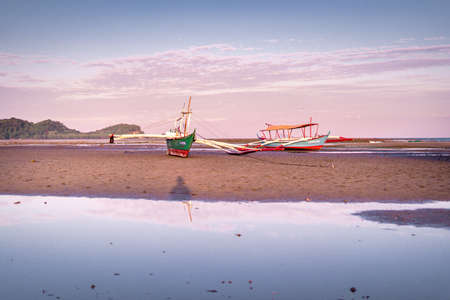 Beautiful seascape at the beach of Lian, Batangas.の写真素材