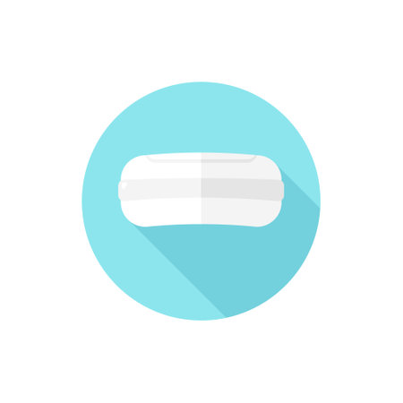 Vector Flat Design Artist Easel. Vector illustrationのイラスト素材