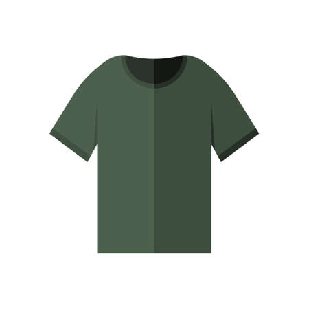 Vector Flat Design T-Shirtのイラスト素材