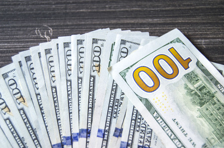 Dollar, US dollar, dollar exchange sites for pictures, full of pictures of different concepts, hand counting money, money and counterの写真素材