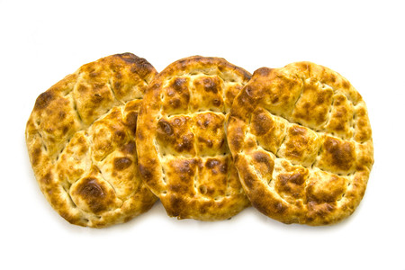 Turkish pita bread for iftar during Ramadan