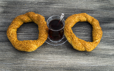Turkish bagel, sesame bagel, crispy bagel, turkey bagels, bagels in various concepts, tea and...
