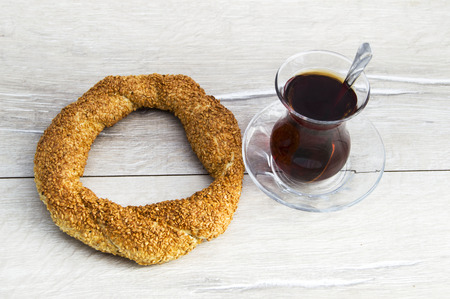 Turkish bagel, sesame bagel, crispy bagel, turkey bagels, bagels in various concepts, tea and...