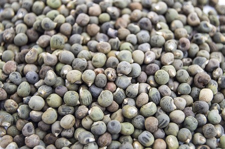 Ready-to-eat okra seedsの写真素材