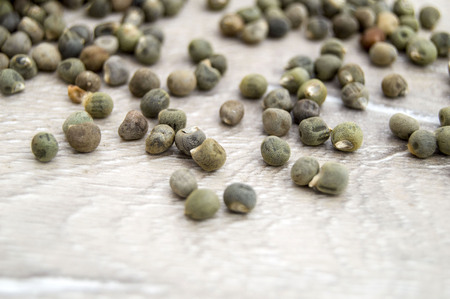 Okra seedsの写真素材