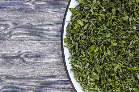 dried mint in terms of healthの写真素材