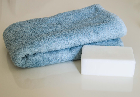 turkish bath and bath materials, bath towel and turkish soap, take a bath, make a bath to relax, take a shower,の写真素材