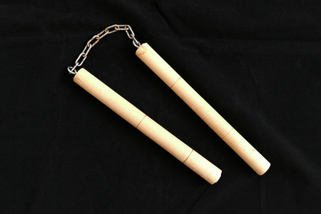 handmade special nunchaku,の写真素材