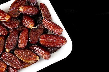 a pack of dates, close-up