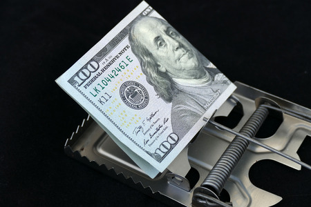 money is a bait to hunt people,