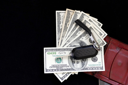rich business man criteria, mobile phone, money and wallet, automobile,の写真素材