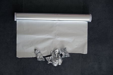 aluminum foil, aluminum foil in the form of rolls, aluminum foil for baking in the oven