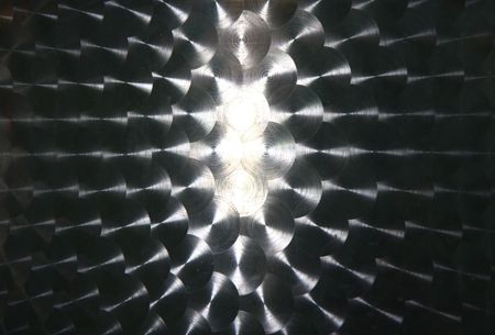 detail of metal surfaceの写真素材