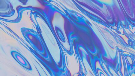 Abstract color liquid; texture images. High quality details. 3d render