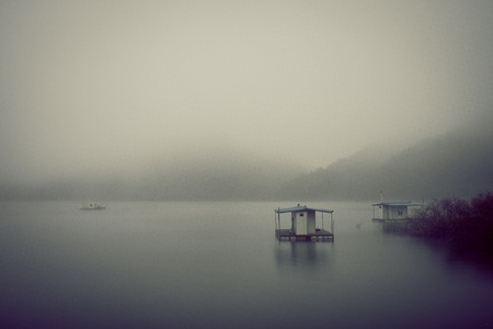 Fishing place by dawnの写真素材