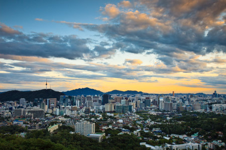 Cityscape viewed from aboveのeditorial素材