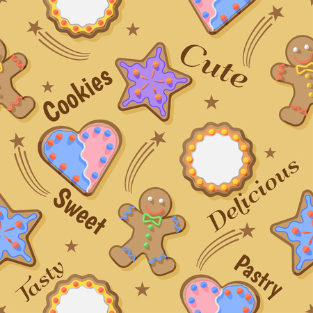 Sweet cookies celebration designのイラスト素材