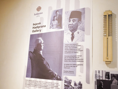 Piece of art at the 11th edition of the annual Contemporary Malaysia artshow held in Kuala Lumpur, Malaysia.の写真素材