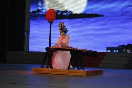 theatre of dancing in Xi'an / Xian, Chinaのeditorial素材