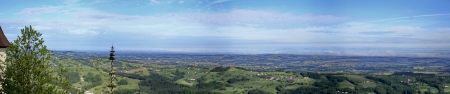panorama from Sonntagsbergの写真素材