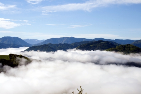 panorama from Sonntagsbergの写真素材