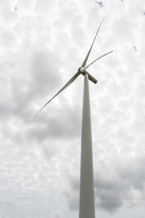 Wind power generation, renewable energyの写真素材