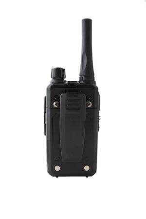 walkie-talkie isolated on white background photoの写真素材