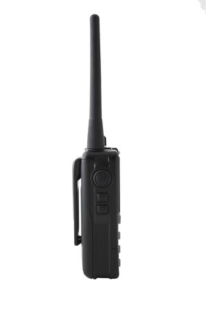 walkie-talkie isolated on white background photoの写真素材