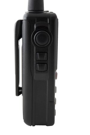 walkie-talkie isolated on white background photoの写真素材